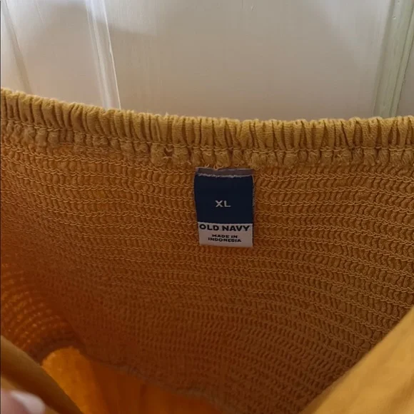 NWT Old Navy Mustard Yellow Dress - Picture 6 of 8